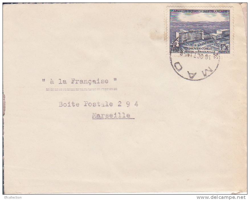 MAO ( PETIT BUREAU ) TCHAD - Colonies Francaises - Lettre - Marcophilie - Brieven En Documenten