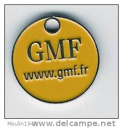 Jeton Caddie  G.M.F - Trolley Token/Shopping Trolley Chip