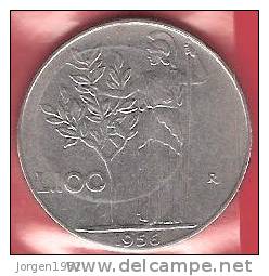 ITALY   #  100 LIRE FROM YEAR 1956 - 100 Lire