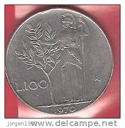 ITALY   #  100 LIRE FROM YEAR 1970 - 100 Lire