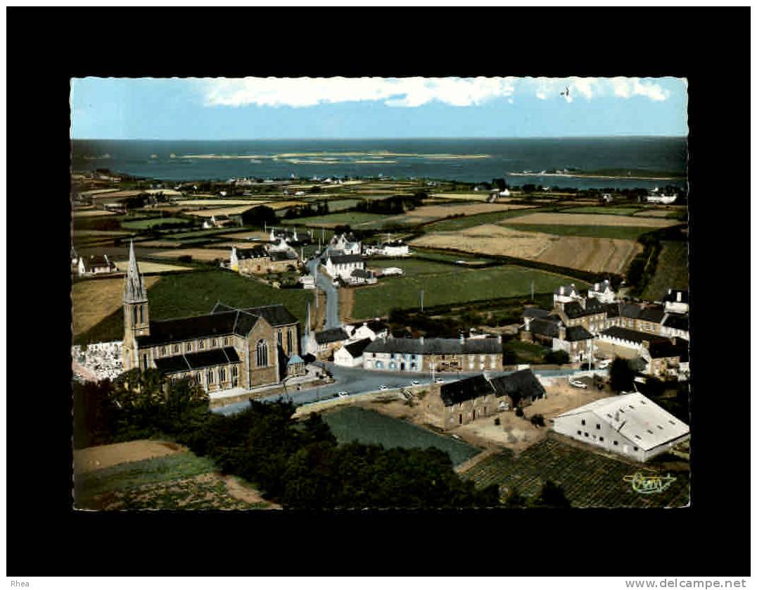 22 - PLOUGRESCANT - Vue Générale Aérienne Du Bourg - 520-103 A - Plougrescant