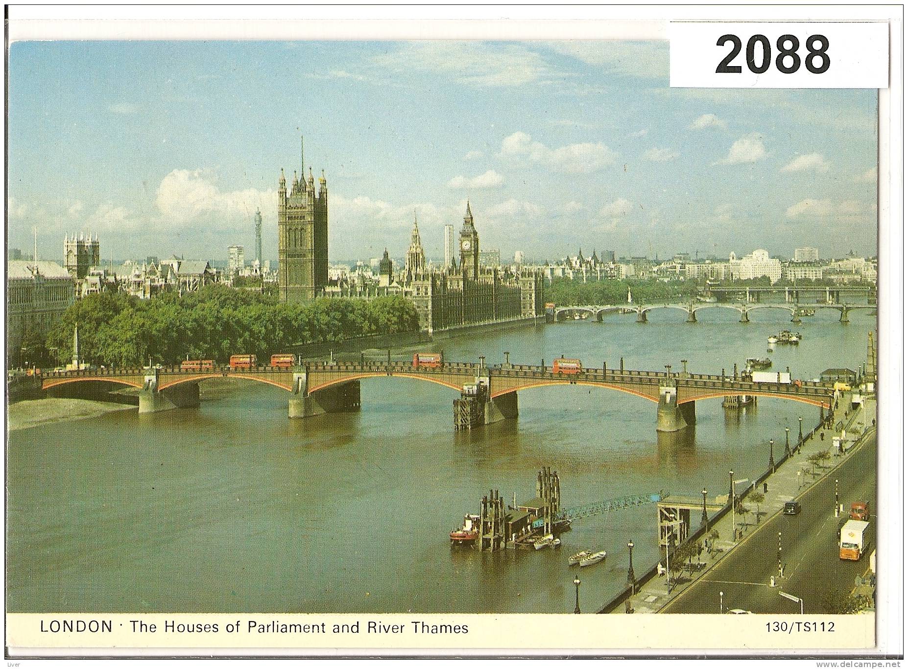 London The House Of Parliament And River Thames - River Thames