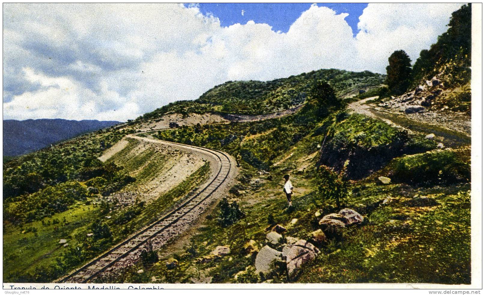 TRANVIA DE ORIENTE,  MEDELLIN.....CPA ANIMEE - Kolumbien