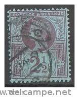 GRANDE-BRETAGNE - 1887-92 - QV "Jubilee" - 2 1/2d Obl 15 - Used Stamps