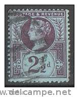 GRANDE-BRETAGNE - 1887-92 - QV "Jubilee" - 2 1/2d Obl 18 - Used Stamps