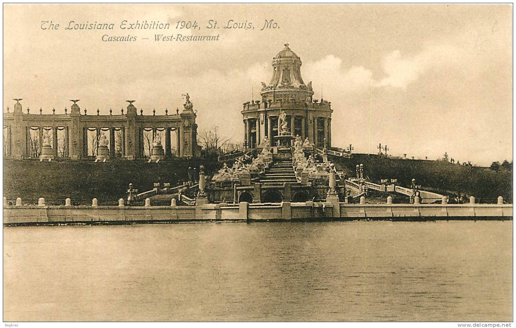 ST LOUIS       THE LOUISIANA EXIBITION   1904      WEST RESTAURANT - St Louis – Missouri