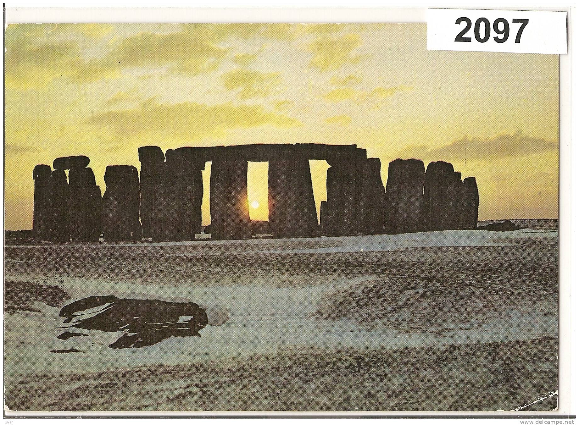 Stonehenge Wiltshire Winter Sunset - Stonehenge