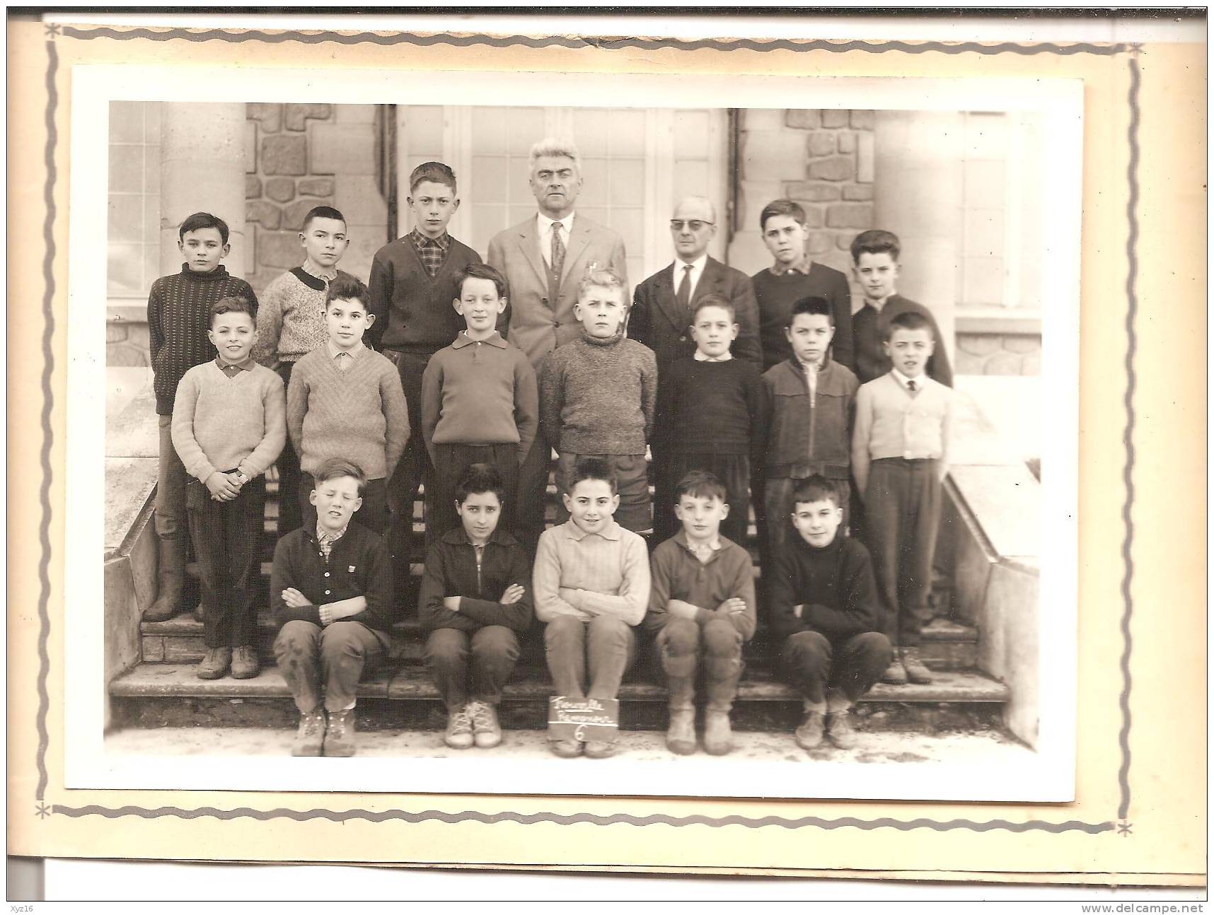 Photo De Classe école Le Prémanoir Trouville/mer Année 1960-61 - Unclassified