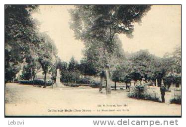 CELLES-SUR-BELLE "Le Monument Aux Morts" Ed. H. Bonneau - Celles-sur-Belle