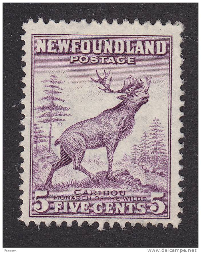 Newfoundland, Scott #191, Mint No Gum, Caribou, Issued 1932 - 1908-1947