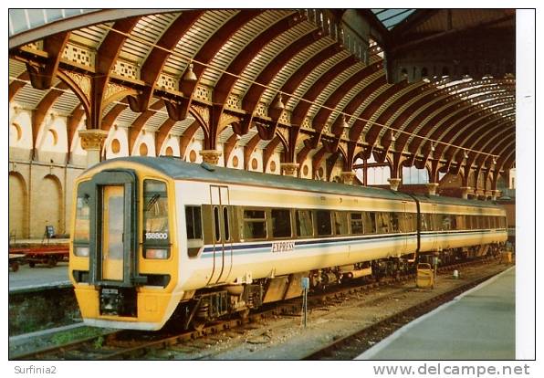 CLASS 158 At YORK STATION 1992 - York