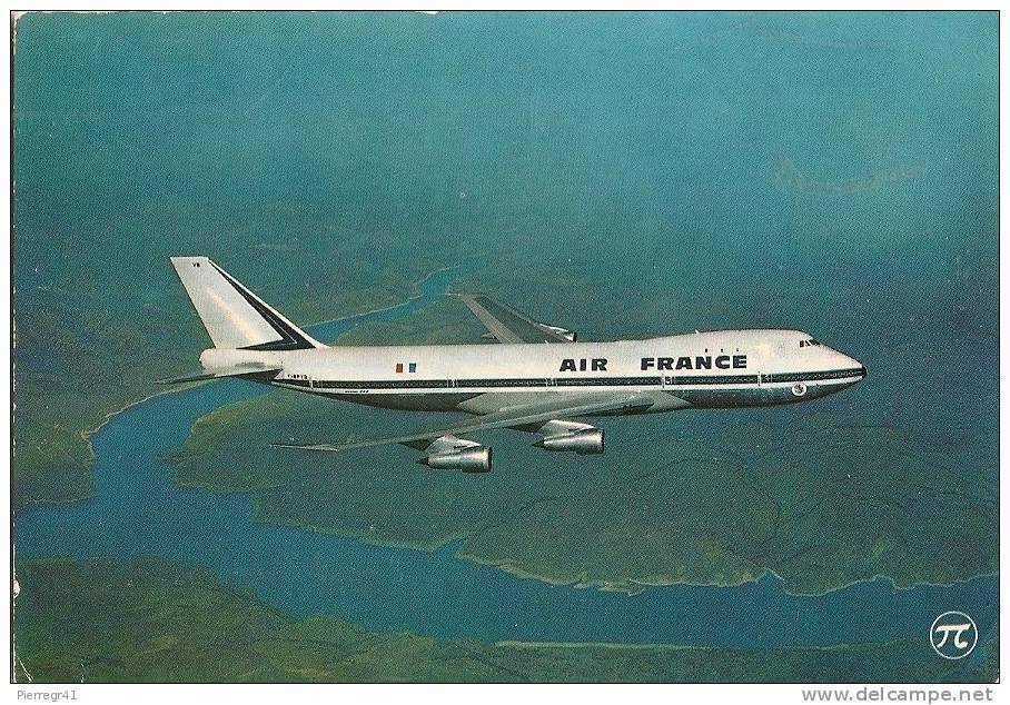 CPA-1970-AIR FRANCE-AVION BOEING 747-Edit P.I-N°224-TBE - 1946-....: Moderne