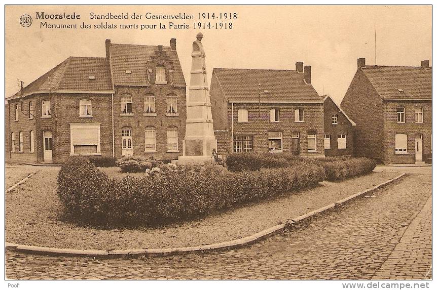 Moorslede : Standbeeld Der Gesneuvelden 1914-1918 - Moorslede