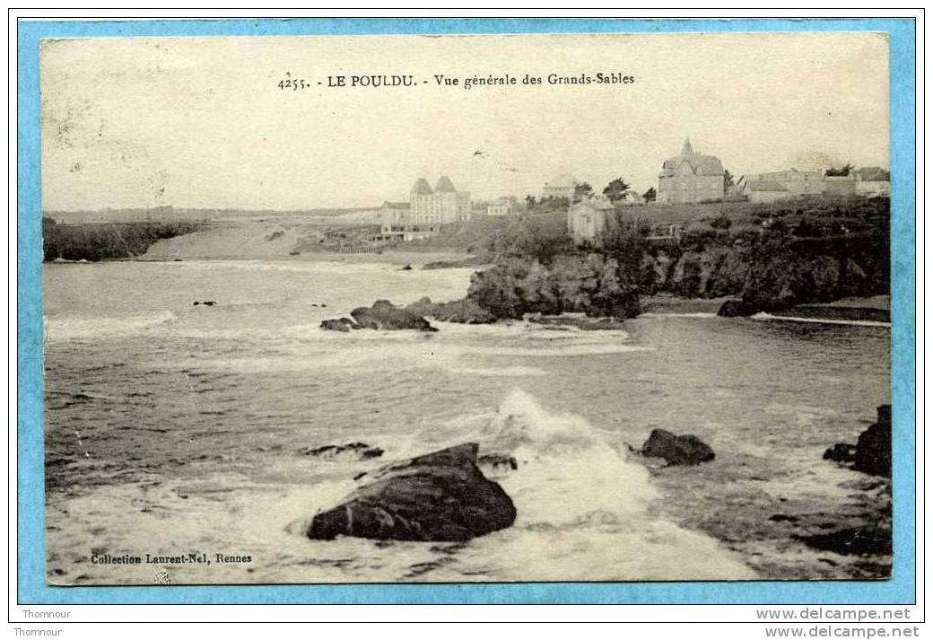 29  -  LE  POULDU  -  Vue  Générale  Des  Grands-Sables  -  1930  -  BELLE CARTE  - - Le Pouldu