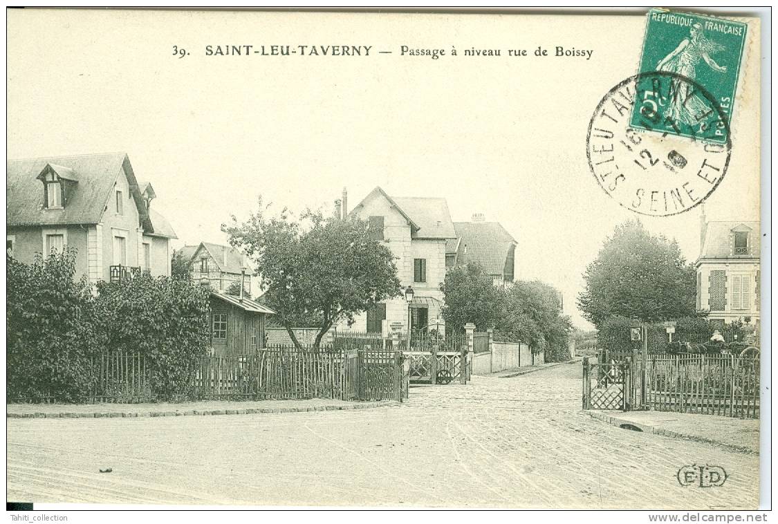SAINT-LEU-TAVERNY - Passage à Niveau Rue De Boissy - Saint Leu La Foret