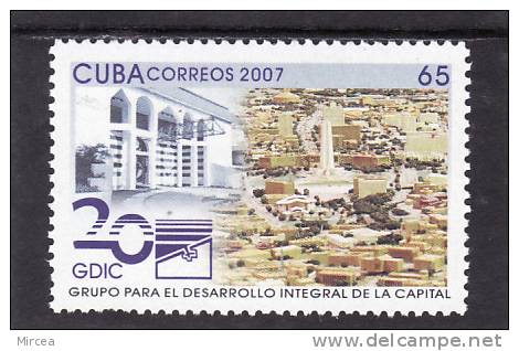 C4457 - Cuba 2007 - GDIC, 1v.neuf** - Unused Stamps