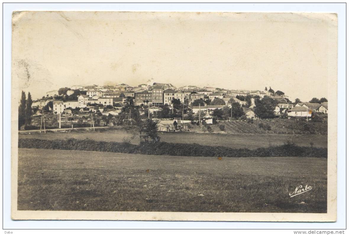 Monflanquin. Vue Générale ( Le Pain De Sucre). - Monflanquin