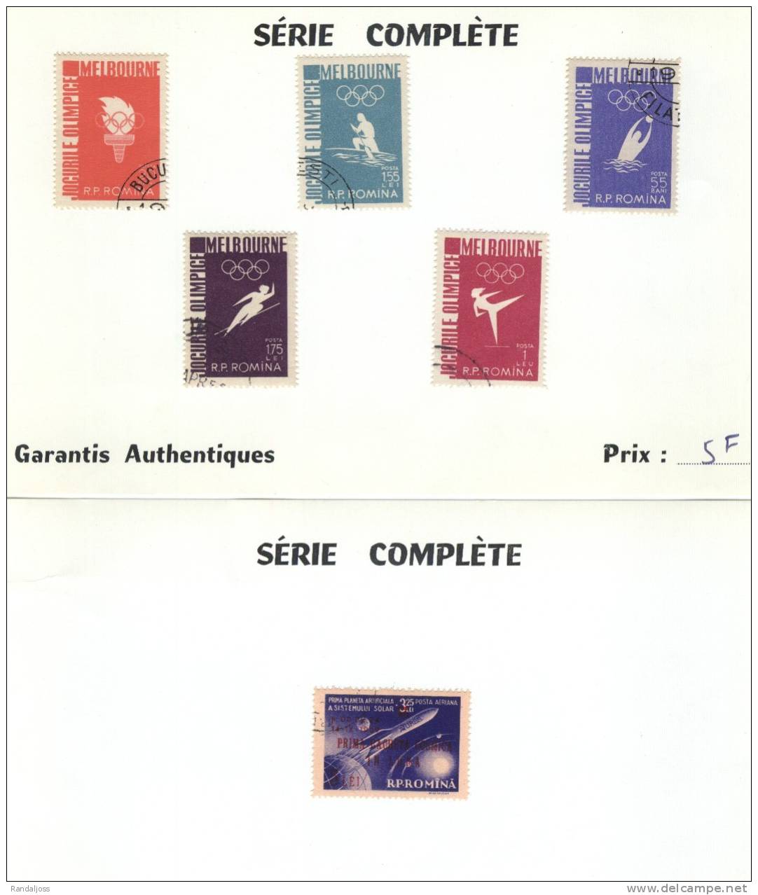 Oblitérés Monde Sur Bristol_Voir Scans_lot 7 - Vrac (max 999 Timbres)