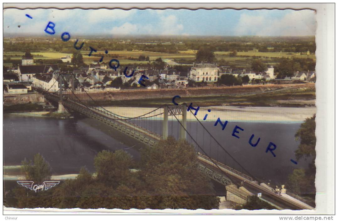 LES ROSIERS SUR LOIRE LE PONT SUR LA LOIRE ET LA PLAGE - Sonstige & Ohne Zuordnung