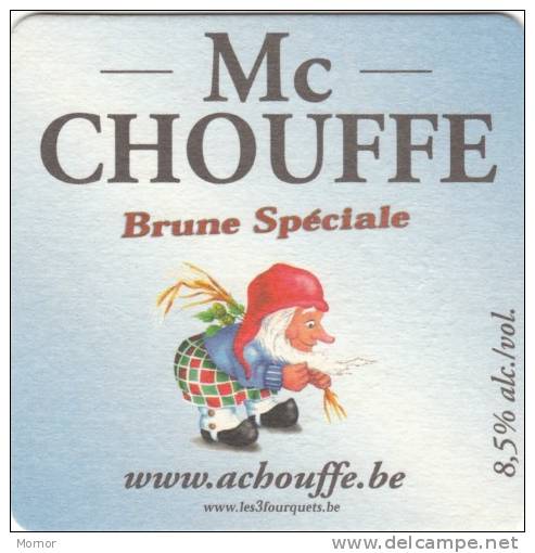 Sous Bock Publicité Bière Mc Chouffe - Sous-bocks