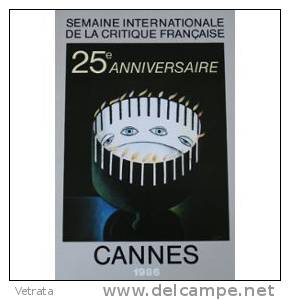 Festival International , Cannes 1986  : Semaine De La Critique, Catologue Officiel - Zeitschriften