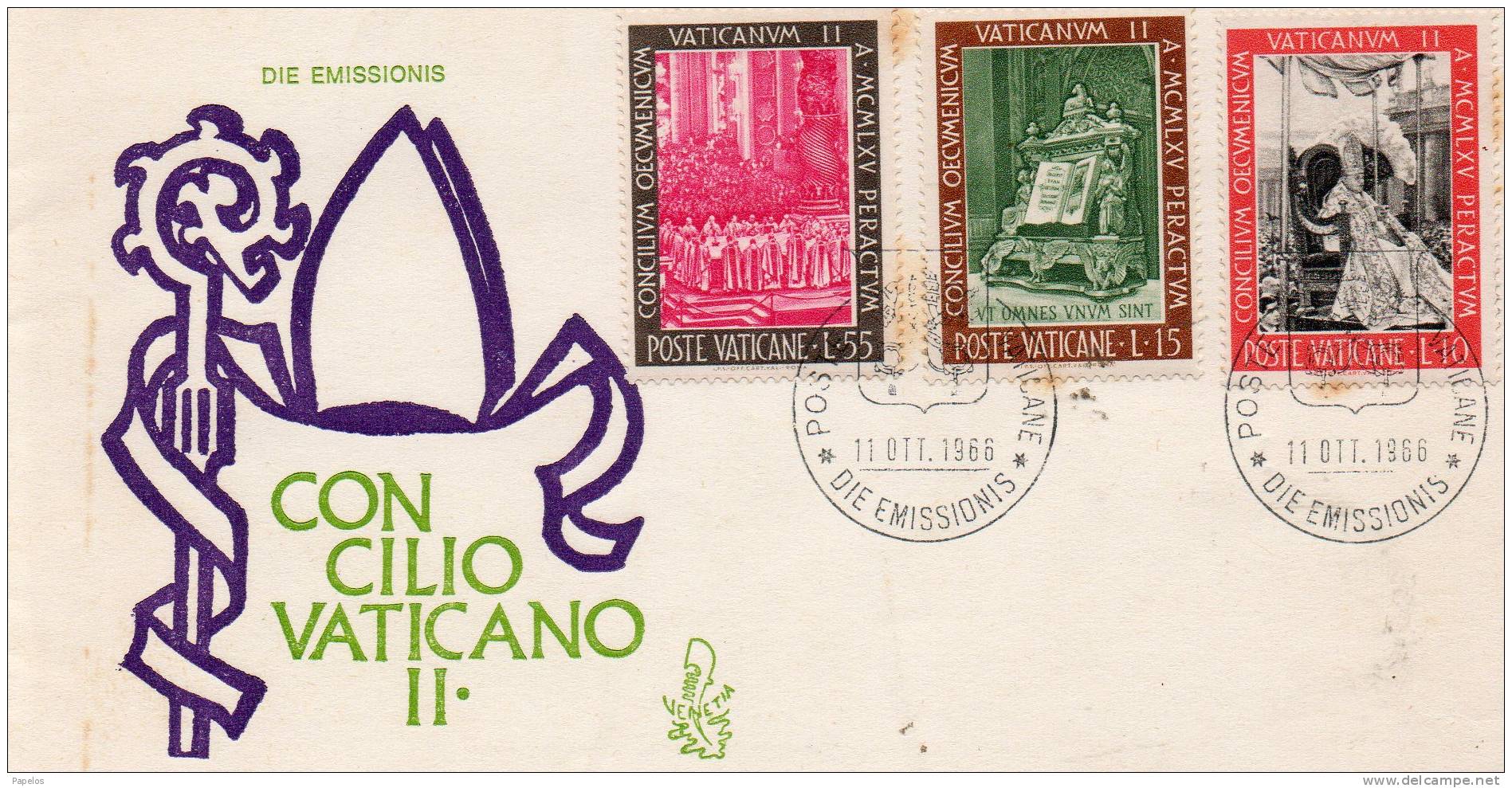 1966 POSTE VATICANE - Used Stamps