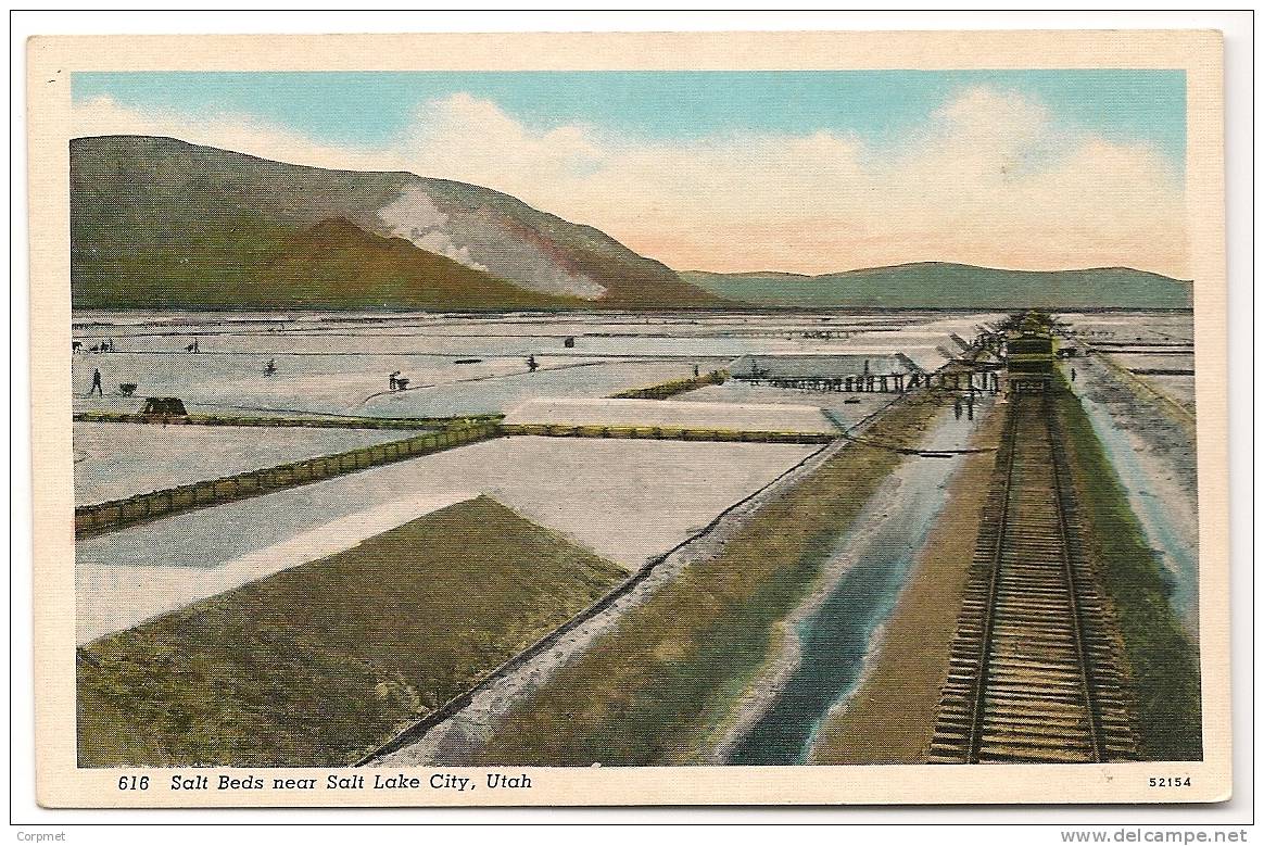 SALT BEDS Near SALT LAKE CITY - UNUSED POSTCARD  C/1910´s - Salt Lake City