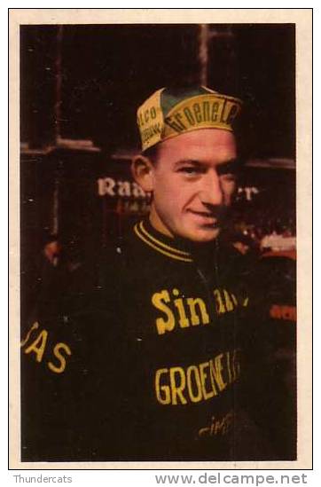 CHROMO PASPORT CYCLISME COUREUR VELO ** VERLOOP CARRIERE WIELRENNER WIELRENNEN RENNER ** MARCEL SEYNAVE - Cyclisme