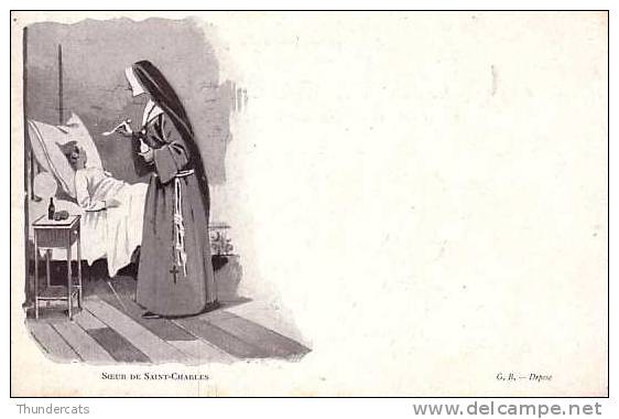 CPA SOEUR SISTER ZUSTER NON NUN ** SOEUR DE SAINT CHARLES  ** G. B. DEPOSE - Autres & Non Classés