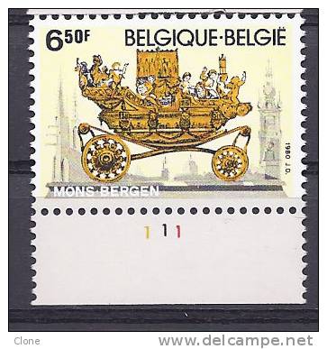 1976**  (N° De Pl)  -  Mons, La Procession Du "Car D'Or".. - 1971-1980