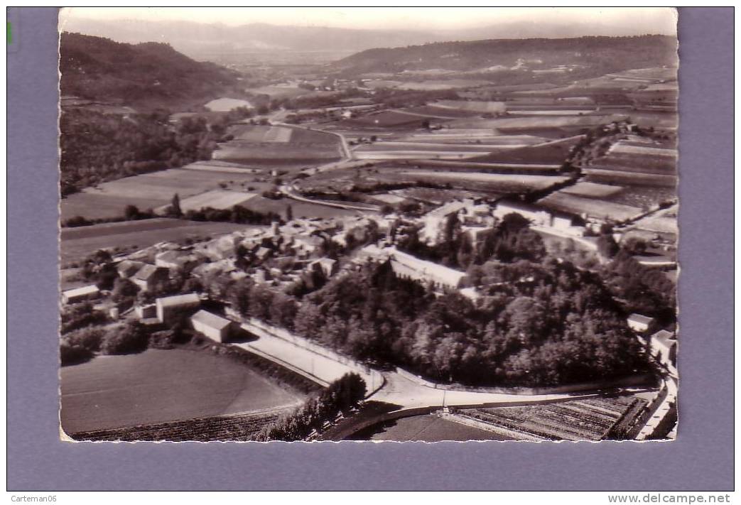 84 - Ansouis - Vue Aérienne Sur Le Village Et Le Château - Editeur: Cellard N° 66156 - Ansouis