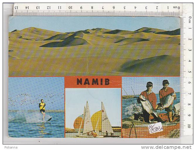 PO8583A# NAMIBIA - Vedutine DESERTO - PESCATORI - SCI NAUTICO  VG 1979 - Namibia