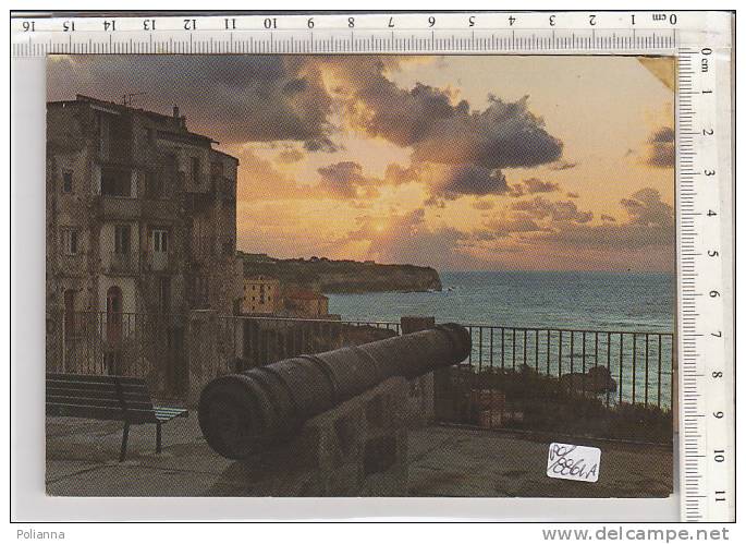 PO8861A# VIBO VALENTIA - TROPEA - TRAMONTO - CANNONE  No VG - Vibo Valentia