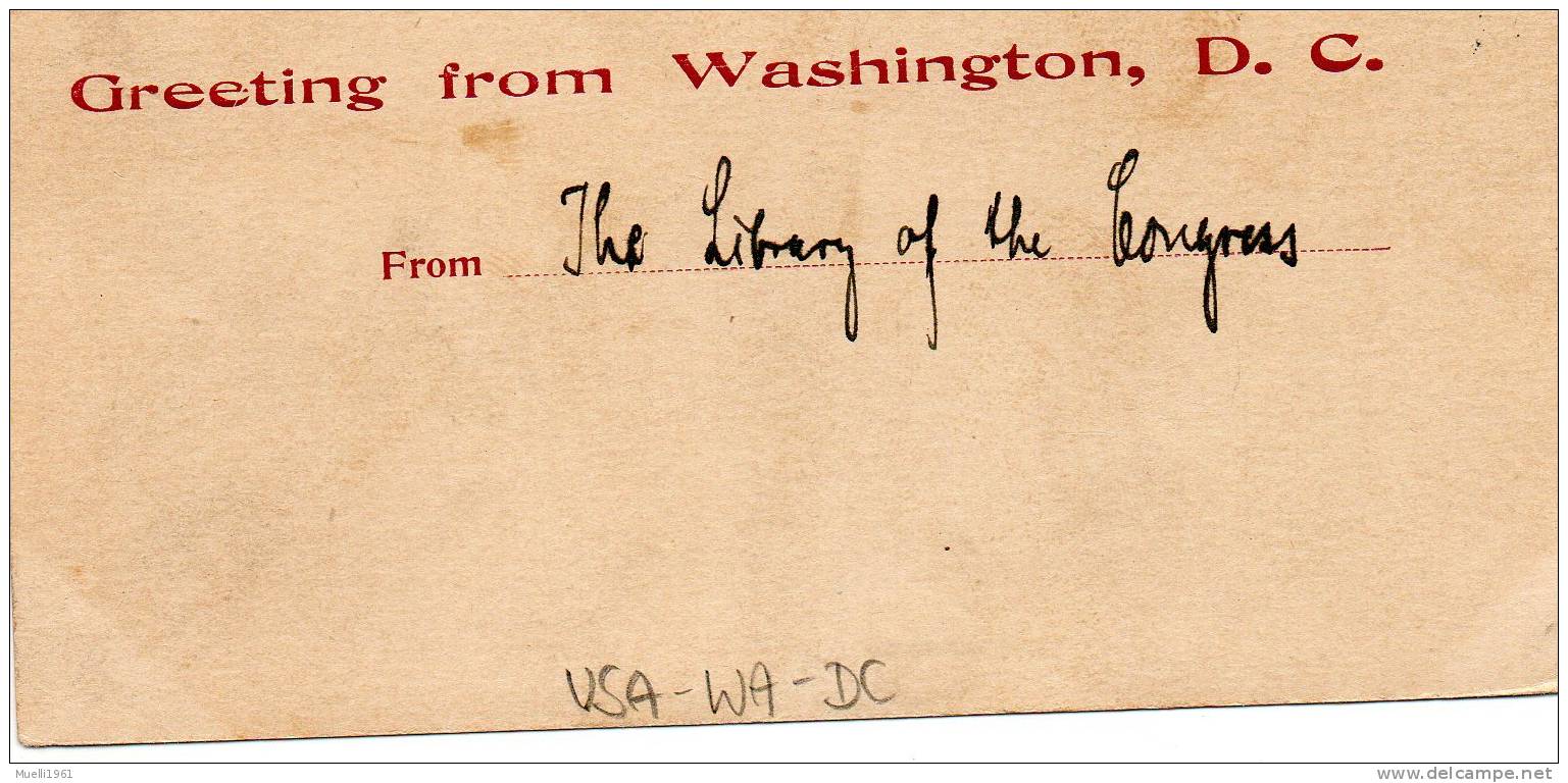Woshington D.C.  Um 1900 - Washington DC