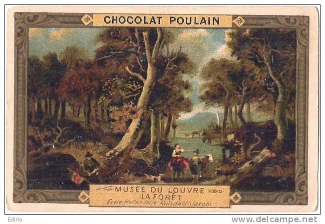 -Chocolat POULAIN Le Louvre  - St François D'Assise    - TB - Poulain