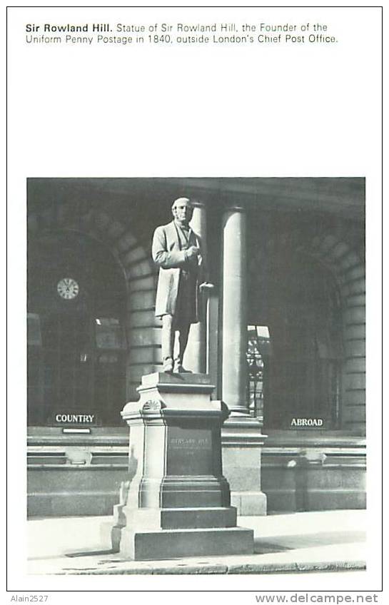 Sir Rowland Hill - Statue Of Sir Rowland Hill - Sculptures