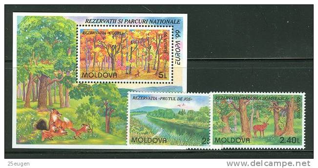 MOLDOVA 1999 EUROPA CEPT MNH - 1999