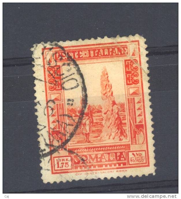 Italie  -  Somalie  -  1932  :  Yv  172A  (o) - Somalia