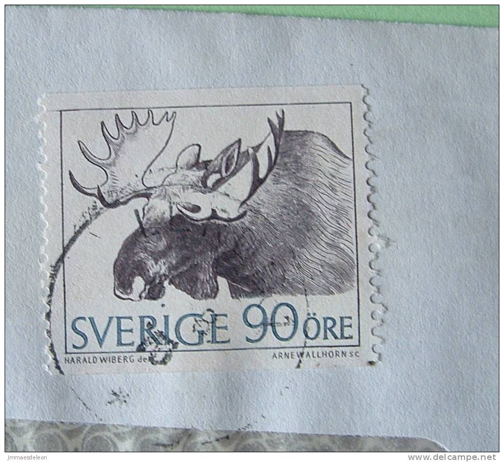 Sweden 1974 Moose Elk - Briefe U. Dokumente