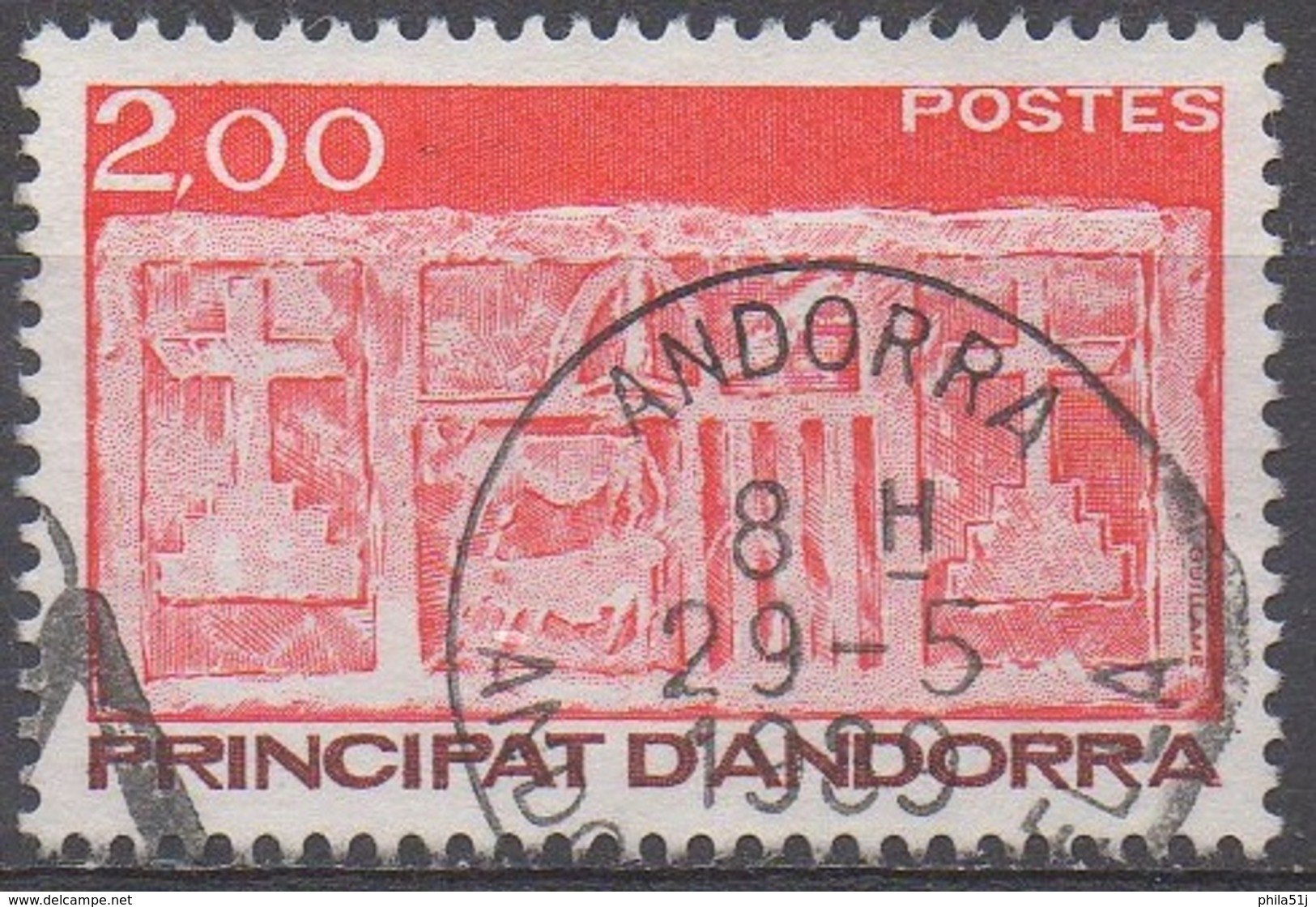 ANDORRE  FRANCAIS   N°323__OBL VOIR SCAN - Used Stamps