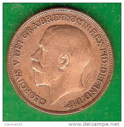 1   Penny  G B  1916  (PRIX FIXE)   (HV5) - D. 1 Penny