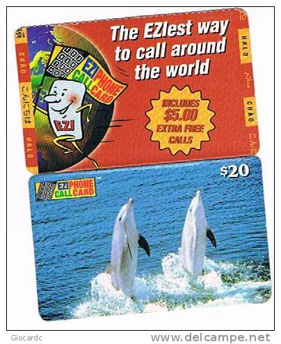 AUSTRALIA - EZI / RSL COM  (REMOTE) - DOLPHINS  - USED  -  RIF. 3726 - Dolfijnen