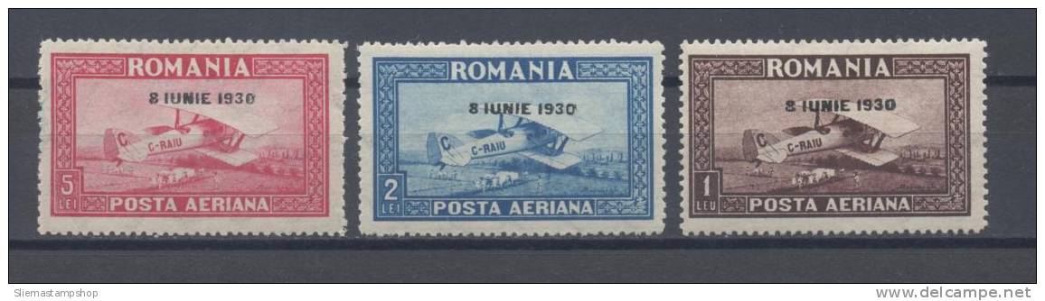 ROMANIA - 1930 AIR - Neufs