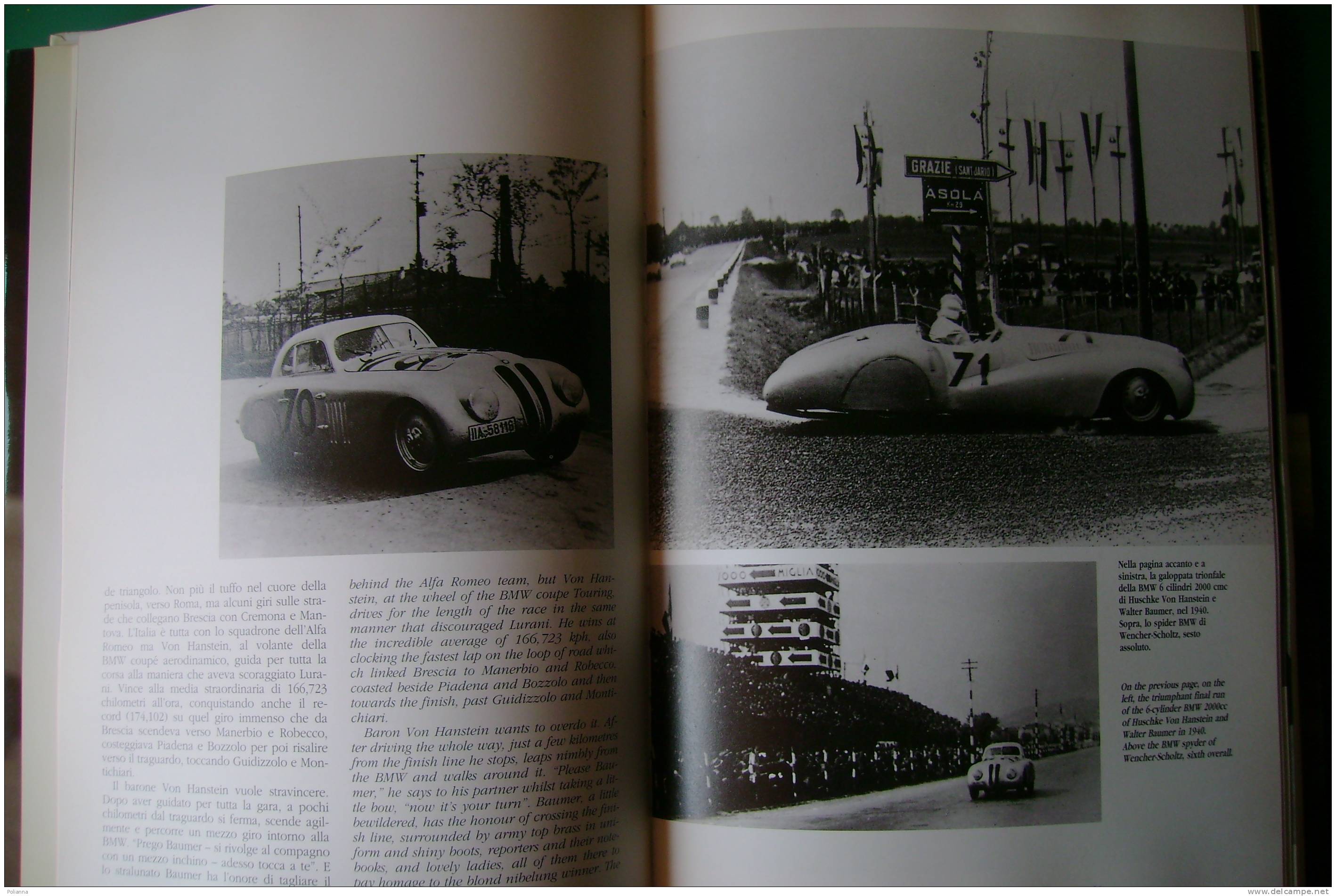 PDZ/2 Allievi MILLE MIGLIA 1990/AUTOMOBILI/ALFA ROMEO/FERRARI A BRESCIA/BMW/STRADA A MARANELLO 1956 - Motores