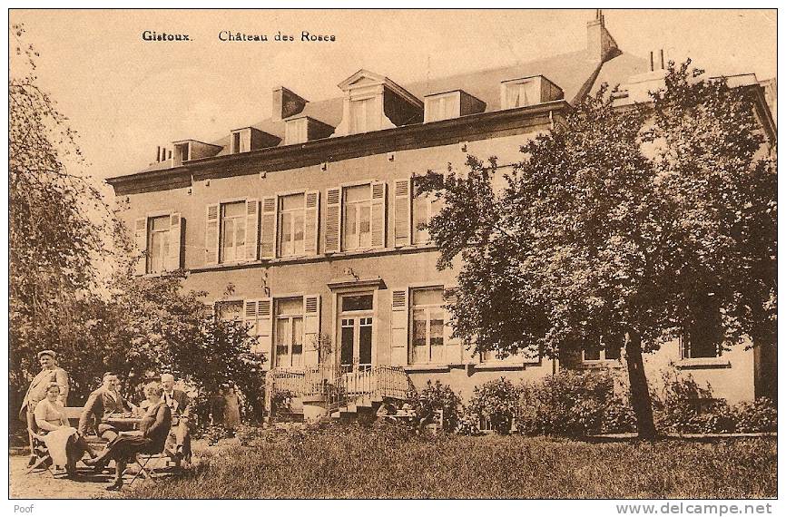 Gistoux : Château Des Roses --- 1933 - Chaumont-Gistoux