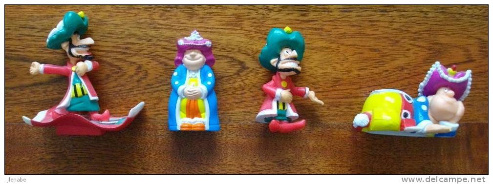 IZNOGOUD LOT 4 FIGURINES 1995 - Little Figures - Plastic