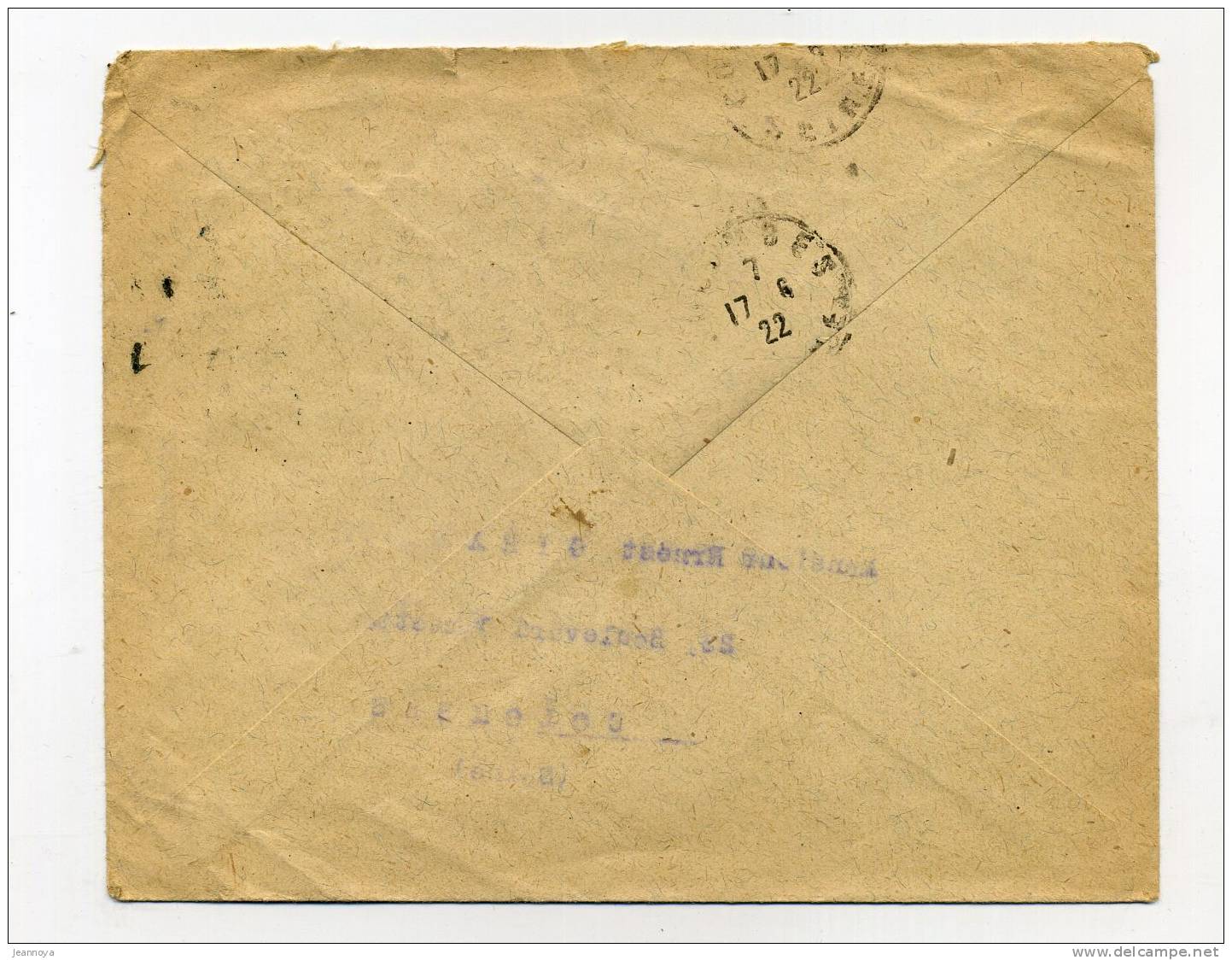 POLOGNE - N°228 SUR LETTRE DE WARZAWA POUR PARIS LE 12/7/22 - TB - Cartas & Documentos