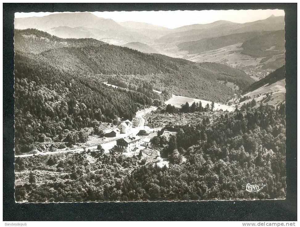 CPSM - Col De Sainte Ste Marie (68) - Vue Aérienne Hôtels Et Piscine (Hôtel Propr. Ch. Specht COMBIER CIM 110 47 A - Sainte-Marie-aux-Mines