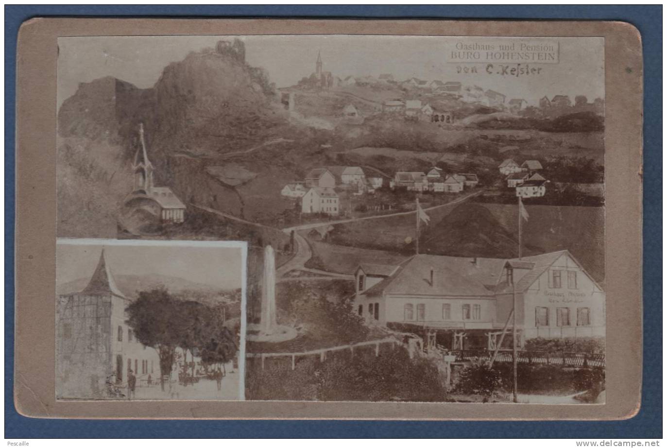 BAYERN Mittelfranken ? - FOTO GASTHAUS UND PENSION BURG HOHENSTEIN - DON C. KEKSLER - - Lieux