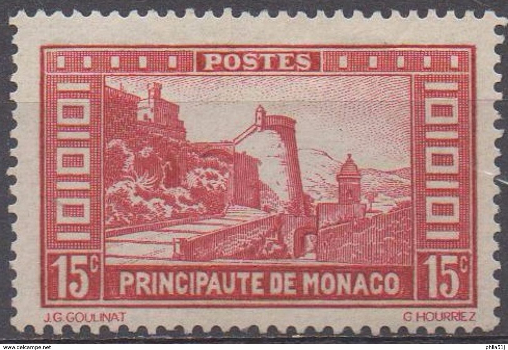 MONACO  N°119__NEUF*VOIR SCAN - Neufs